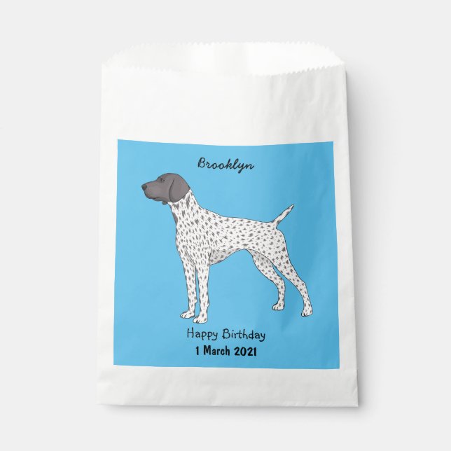 Sachets En Papier German Shorthred Pointer dog (Devant)