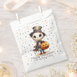 Sachets En Papier Ghoul en haut de chapeau mignon Arrière - plan Hal