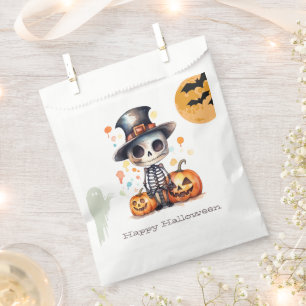 Sachets En Papier Ghoul en haut Pleine lune chapeau chauves-souris H