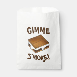 Sachets En Papier Gimme S'more Marshmallow Campfire S'mores Camp