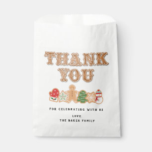 Sachets En Papier Gingerbread Cookie Sac Favor Merci