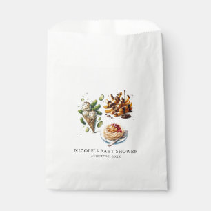 Sachets En Papier Glace et cornichons Envies étranges Baby Shower