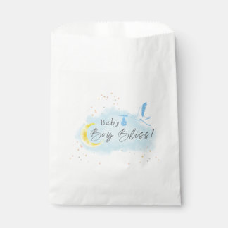 Sachets En Papier Gold Starlit Baby Boy Bliss Stores Livraison spéci