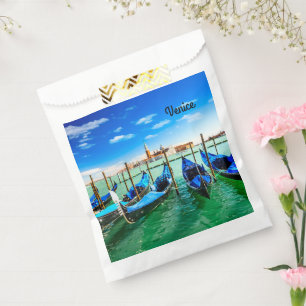 Sachets En Papier Gondolas au Grand Canal à Venise