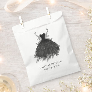 Sachets En Papier Gothique Fairy Black Gown Vampy Goth Merci