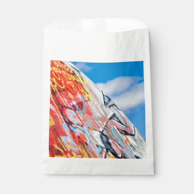 Sachets En Papier graffiti de planète (Devant)
