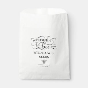 Sachets En Papier Graines de fleurs sauvages Meant To Bee