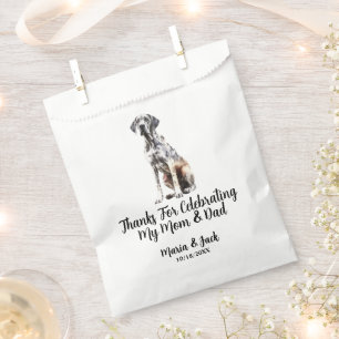 Sachets En Papier Grand Danois Mariage de compagnie animalière en co