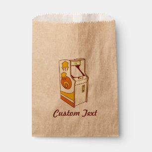 Sachets En Papier Grand jeu d'arcade console de faveur sac