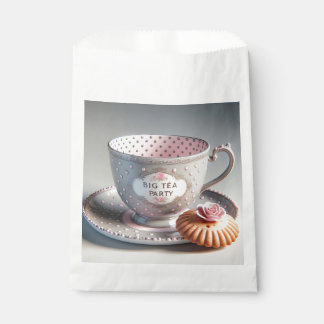 Sachets En Papier Grande fête du thé, Sac de bonbons, par Natasha Us