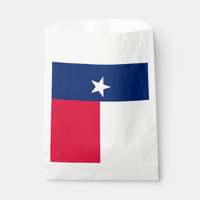 Sachets En Papier Graphique d'indicateur d'état Texas dynamique sur  (Devant)