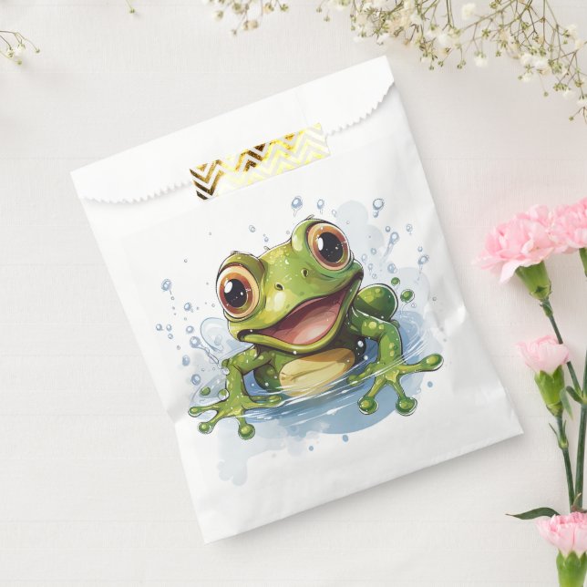Sachets En Papier Grenouille drôle (Scellé)