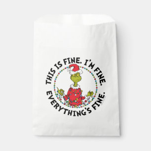 Sachets En Papier Grinch   Tout va bien