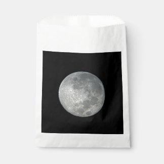 Sachets En Papier Gros plan sur la pleine lune dans le ciel nocturne