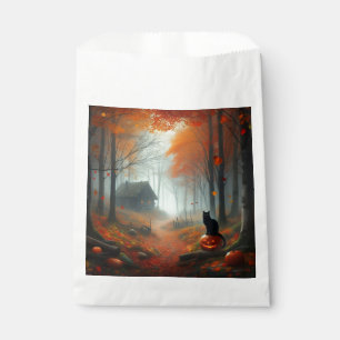 Sachets En Papier Halloween/Automne/Automne/citrouille/chat