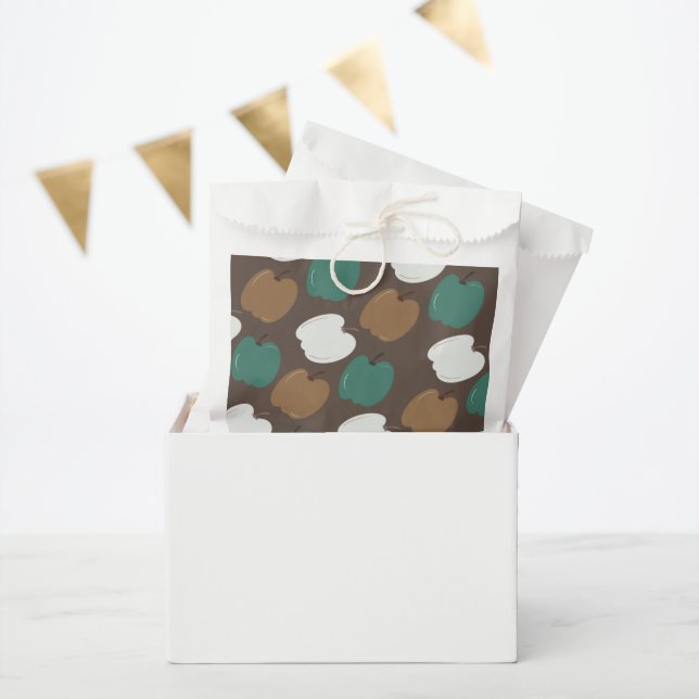 Sachets En Papier Halloween Automne Citrouille Tone de la Terre (Fête)