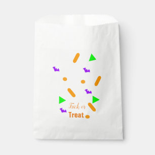 Sachets En Papier Halloween Confetti arroses   Neon