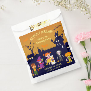 Sachets En Papier Halloween Costume fille fête d'anniversaire