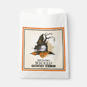 Sachets En Papier Halloween Haunted House Party