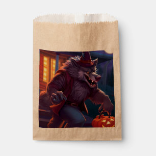 Sachets En Papier Halloween/loup-garou/automne/automne