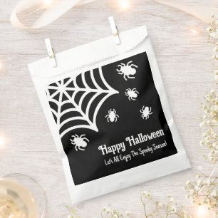 Sachets En Papier Halloween Spiderweb personnalisé