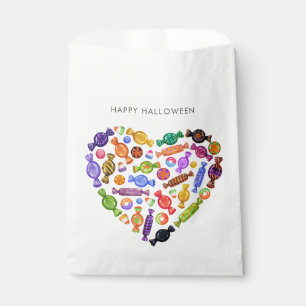 Sachets En Papier Halloween sucreries Éffrayantes chauve-souris et l