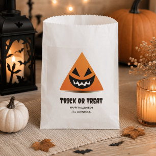 Sachets En Papier Halloween Trick or Treat – Visage Effrayant Person
