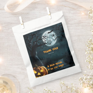 Sachets En Papier Halloween Un Baby shower Citrouille Un Peu Parlé