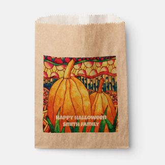 Sachets En Papier Happy Halloween Citrouille Favoriser Sac