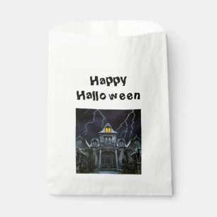 Sachets En Papier Haunted House Halloween