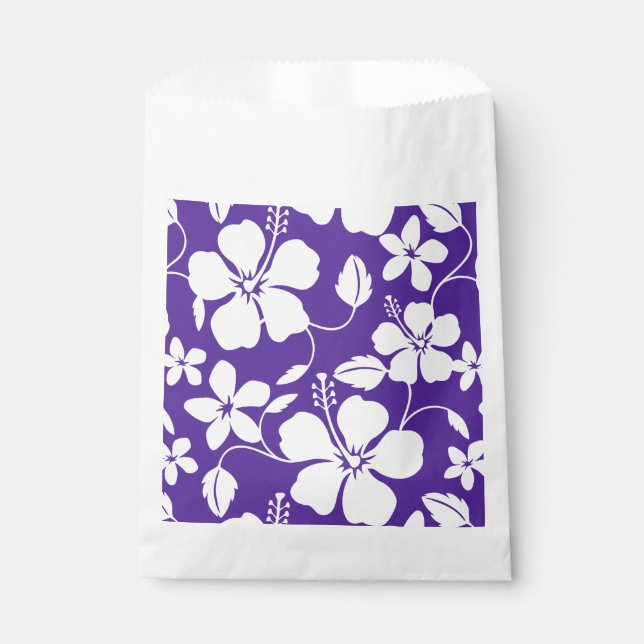 SACHETS EN PAPIER HAWAIIAN HULA (HIBISCUS) PURPLE (Devant)