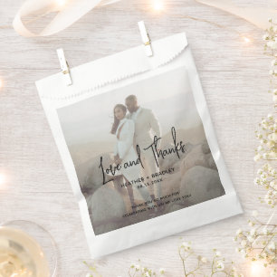 Sachets En Papier Heather Elegant Minimal Mariage moderne