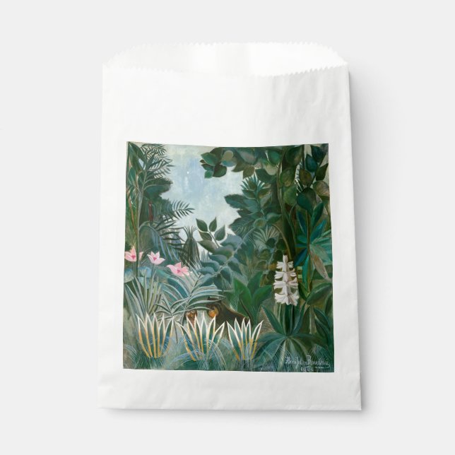 Sachets En Papier Henri Rousseau - La jungle équatoriale (Devant)