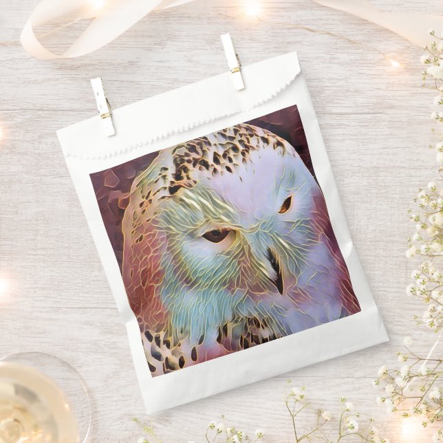 SACHETS EN PAPIER HIBOU (Coupé)