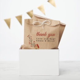 Sachets En Papier Holiday Berry Branch Christmas