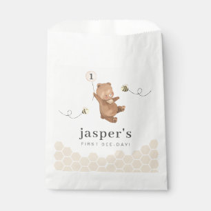 Sachets En Papier Honey Bear First Bee day