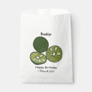 Sachets En Papier Illustration de chaux Kaffir