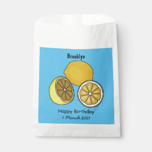 Sachets En Papier Illustration de citron