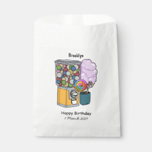 Sachets En Papier Illustration de dessin de bonbon