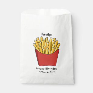 Sachets En Papier Illustration de frites