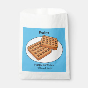 Sachets En Papier Illustration de gaufre