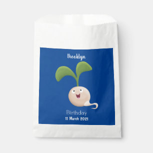 Sachets En Papier Illustration de la caricature de la gerbe de grain