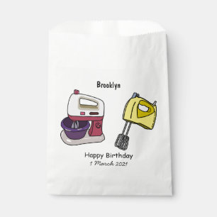 Sachets En Papier Illustration du mixer
