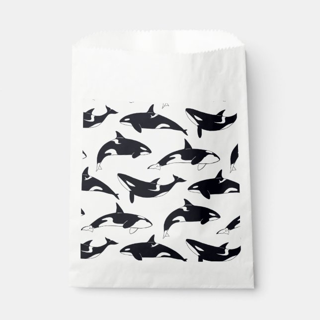 Sachets En Papier Incredible orca gift bags (Devant)