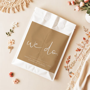 Sachets En Papier INDIE Boho Earth Toned Mariage Nous préférons le s