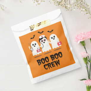 Sachets En Papier Infirmière d'Halloween Mignon Fantôme Infirmière
