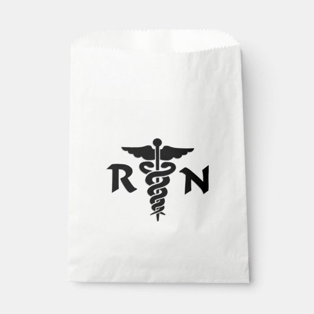 Sachets En Papier Infirmières et infirmiers de la RN (Devant)