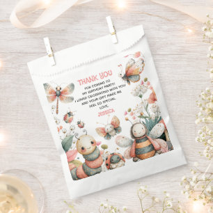 Sachets En Papier INsectes Mignonnes BUGTASTIQUES Merci d'anniversai