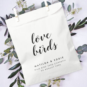 Sachets En Papier Inséparables   Sprinkit de graines d'oiseaux Maria