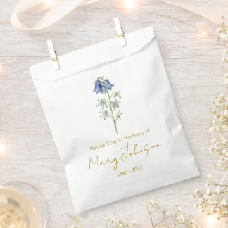 Sachets En Papier Jacinthes des bois | Paquet de graines simple Funé